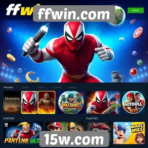 várias opções de jogos disponíveis em ffwin.com